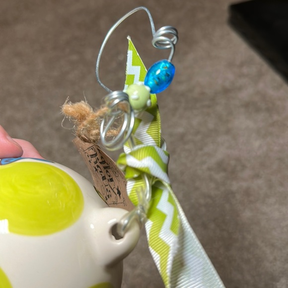 NWT Glory Haus sea turtle ball ornament with Ethan customization - Picture 7 of 13